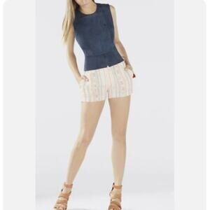 BCBGMAXAZRIA Faux Suede Vest